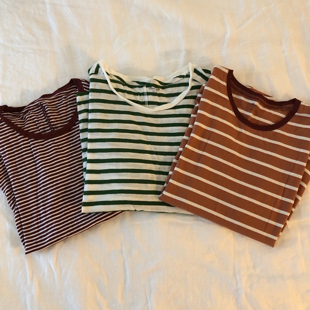 Set of 3 long sleeve Madewell tees